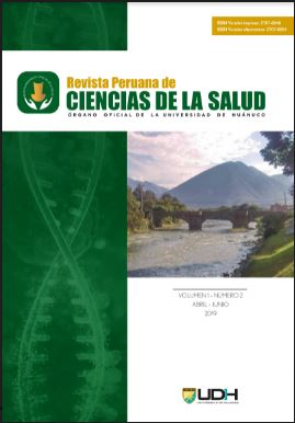 					View Vol. 1 No. 2 (2019): Revista Peruana de Ciencias de la Salud (apr-jun)
				