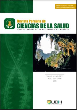 					View Vol. 1 No. 3 (2019): Revista Peruana de Ciencias de la Salud (jul-sep)
				