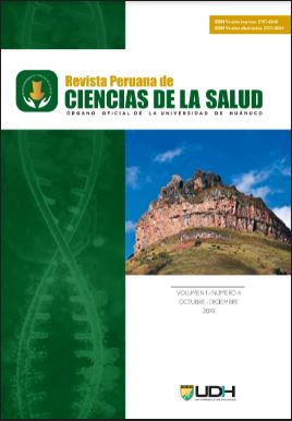 					View Vol. 1 No. 4 (2019): Revista Peruana de Ciencias de la Salud (oct-dec)
				