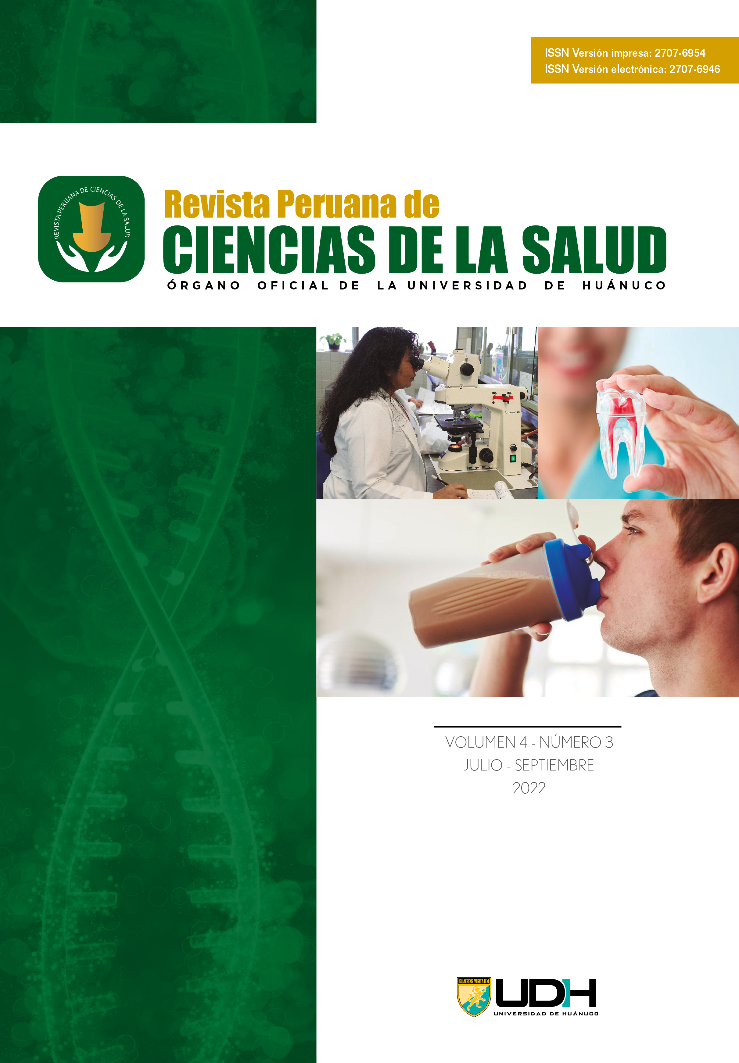 					View Vol. 4 No. 3 (2022): Revista Peruana de Ciencias de la Salud (jul-set)
				
