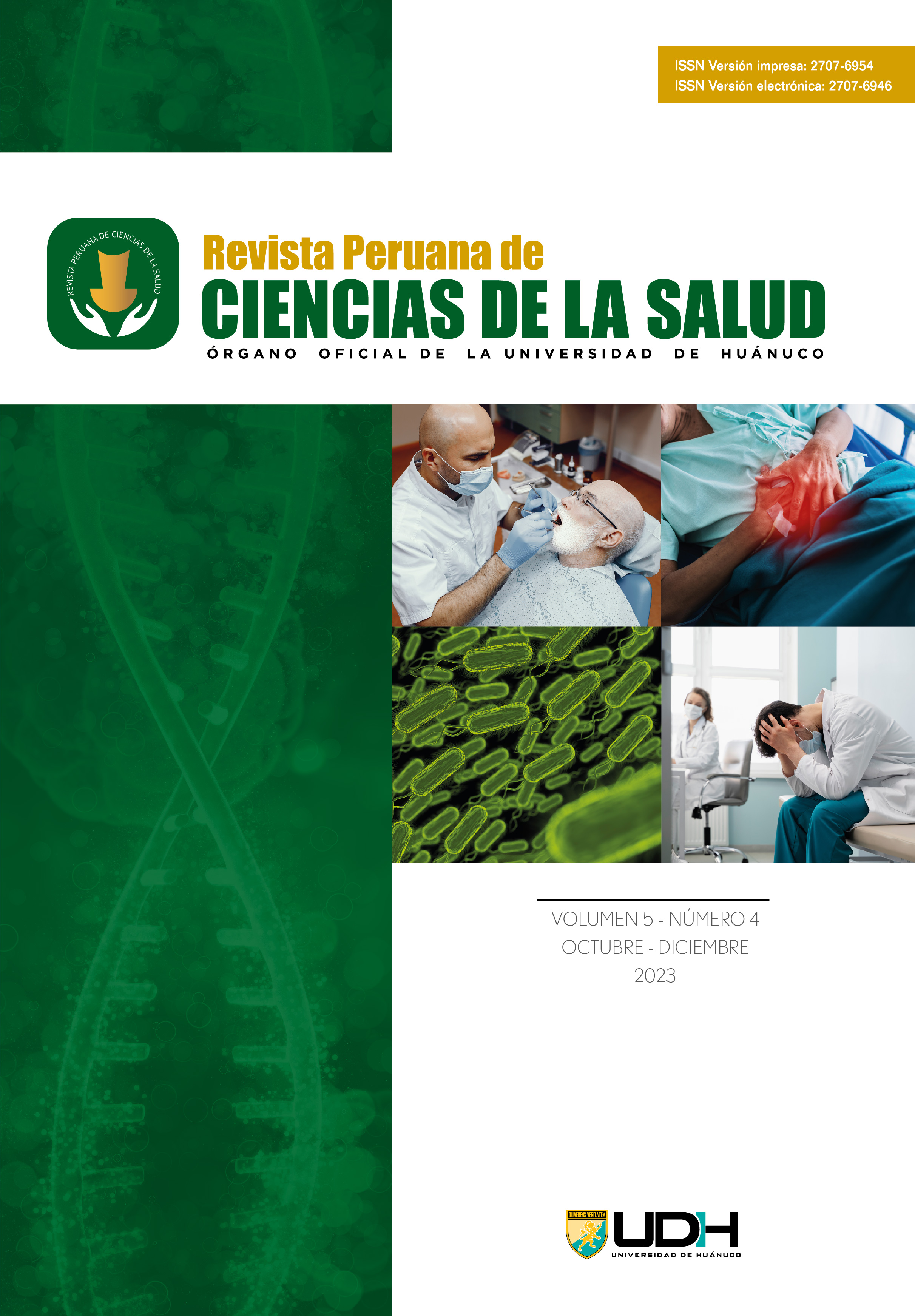 					Ver Vol. 5 Núm. 4 (2023): Revista Peruana de Ciencias de la Salud (oct-dic)
				