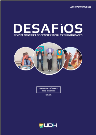 					View Vol. 11 No. 2 (2020): Revista Desafíos (jul-dic)
				