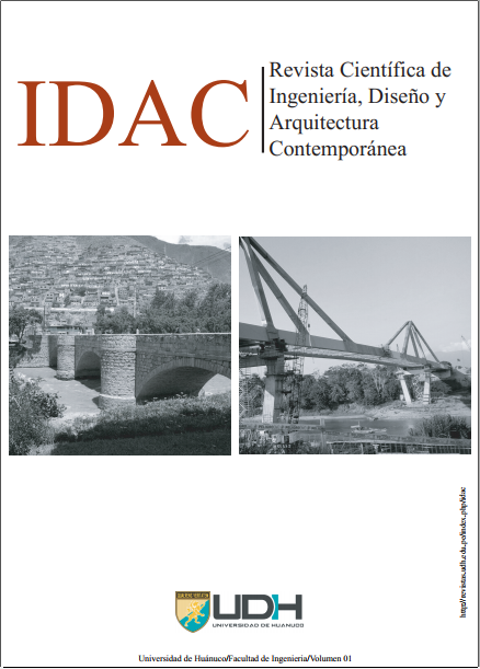 					Ver Vol. 1 Núm. 1 (2022): Revista Científica de Ingeniería, Diseño y Arquitectura Contemporánea (jul-dic)
				