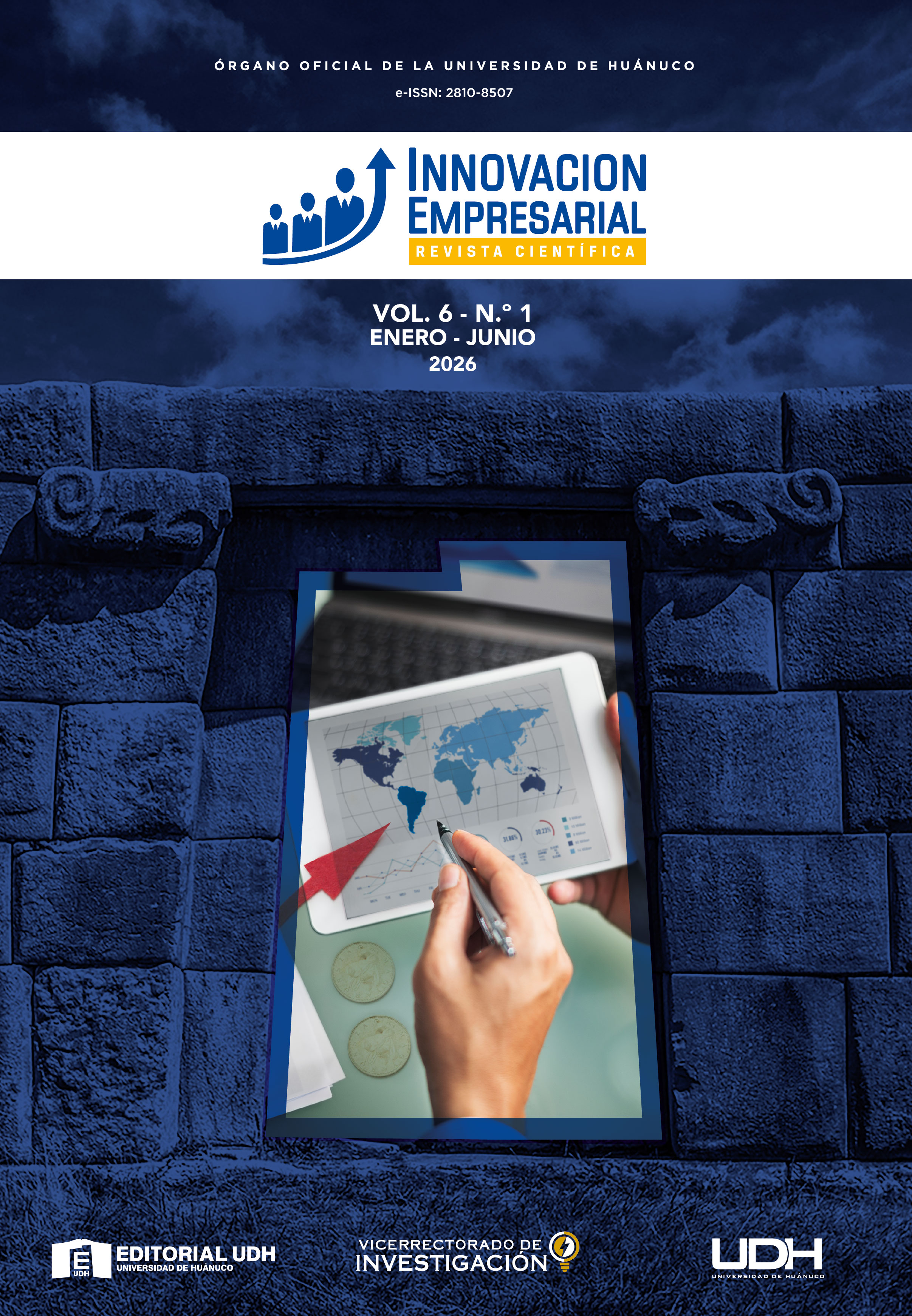 					View Vol. 6 No. 1 (2026): Revista Innovación Empresarial (ene-jun)
				