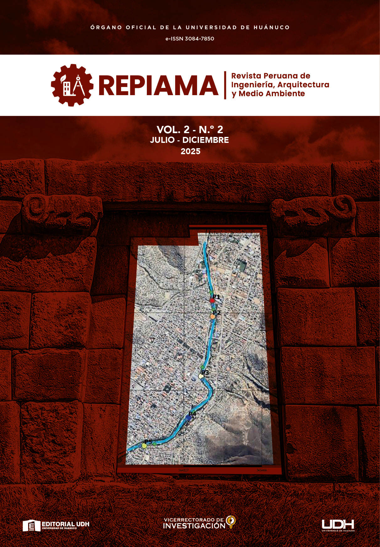 					Ver Vol. 2 Núm. 2 (2025): Revista Peruana de Ingeniería, Arquitectura y Medio Ambiente(jul-dic)
				